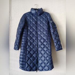 Ralph Lauren Deep Blue Quilted Puffer Jacket Womens Small
